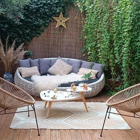 Lejlighed Rez De Jardin Avec Jaccuzzi Entre La Et Montpellier 10mn Lattes